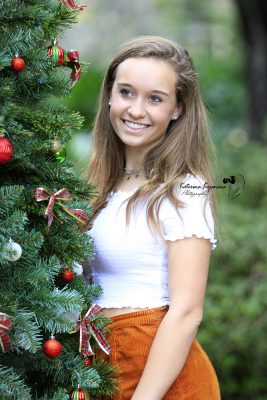 Christmas holiday family photography in Palm Coast Florida