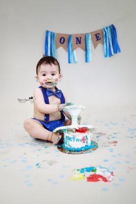 1st Birthday studio portraits by Katerina Krjanina